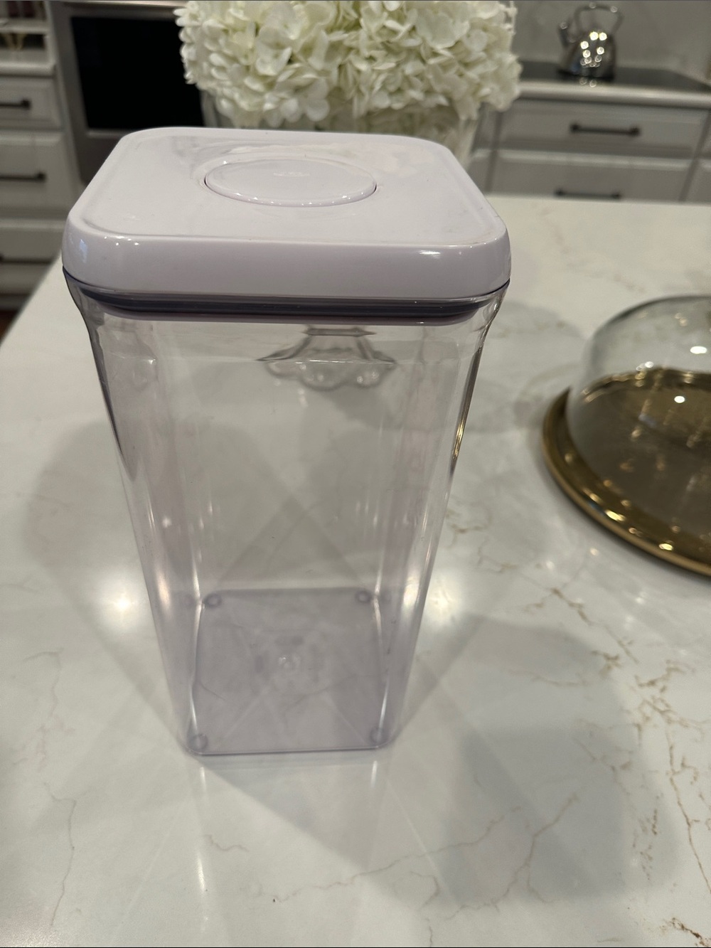 Oxo Tall White Airtight Food Storage Container  Kitchen Good Grips Pop Container